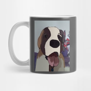 harley the st benard Mug